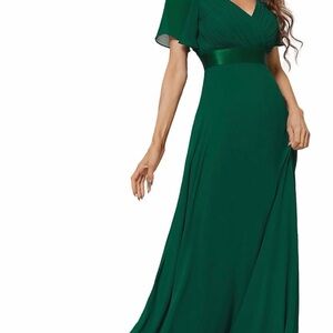 Ever Pretty Deep Green Maxi Dress